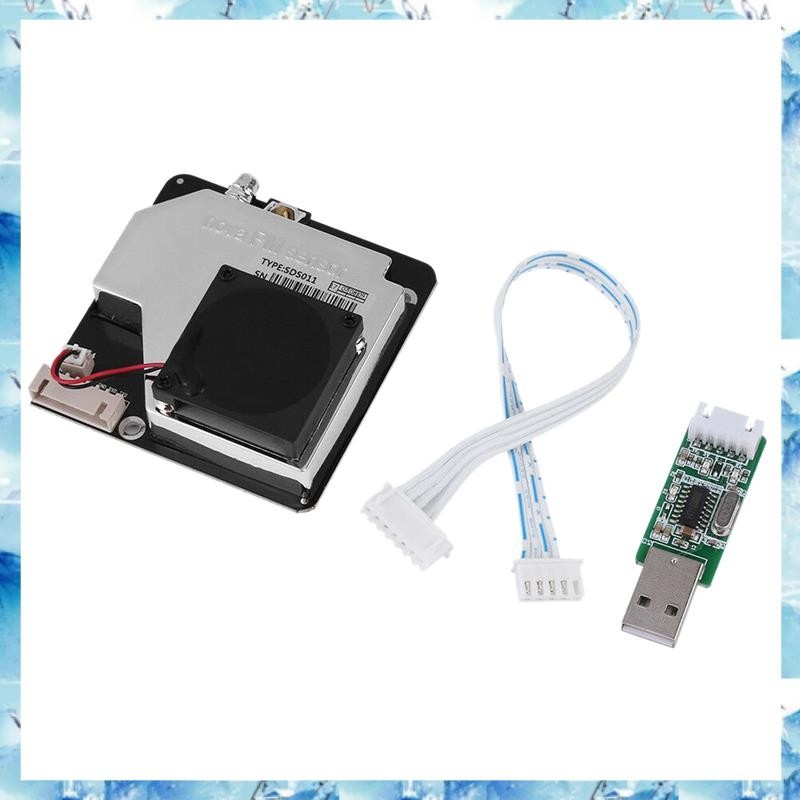 [ ] เซ็นเซอร์ PM SDS011 ความแม่นยําสูง R PM2.5 PM10 เซ็นเซอร์ตรวจจับคุณภาพอากาศ