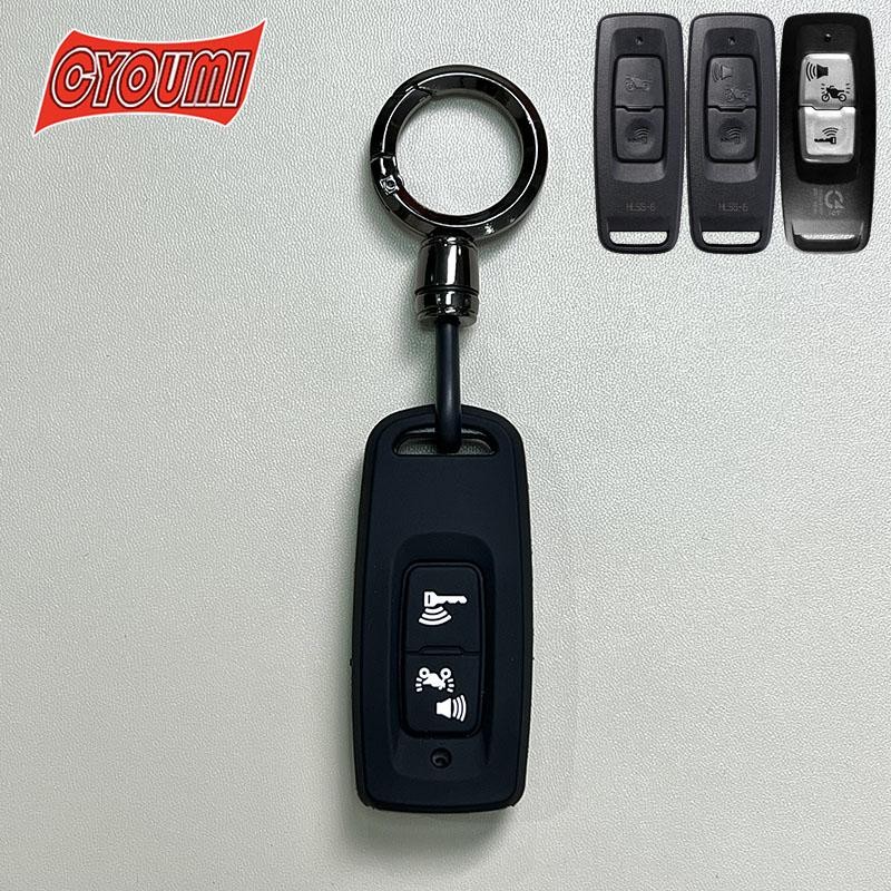 สําหรับhonda Sh Vision PCX 160 PCX160 Scoopy Giorno + Giorno Filano Froza 350 Adv 150 Adv 350 Click 160 ตะกั่ว 125 2022-2024 สังกะสีพวงกุญแจซิลิโคนฝาครอบรถ