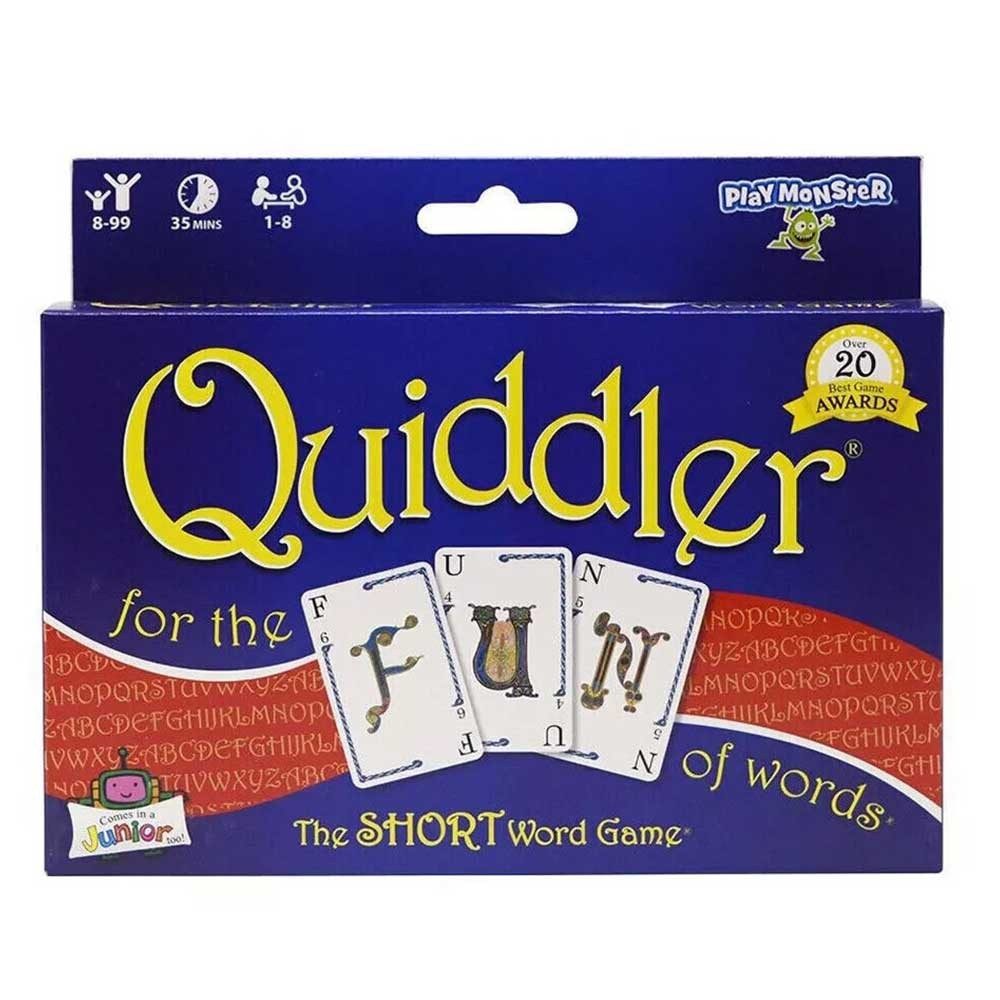 Card Game Quiddler Make Short Words With Cards to Win