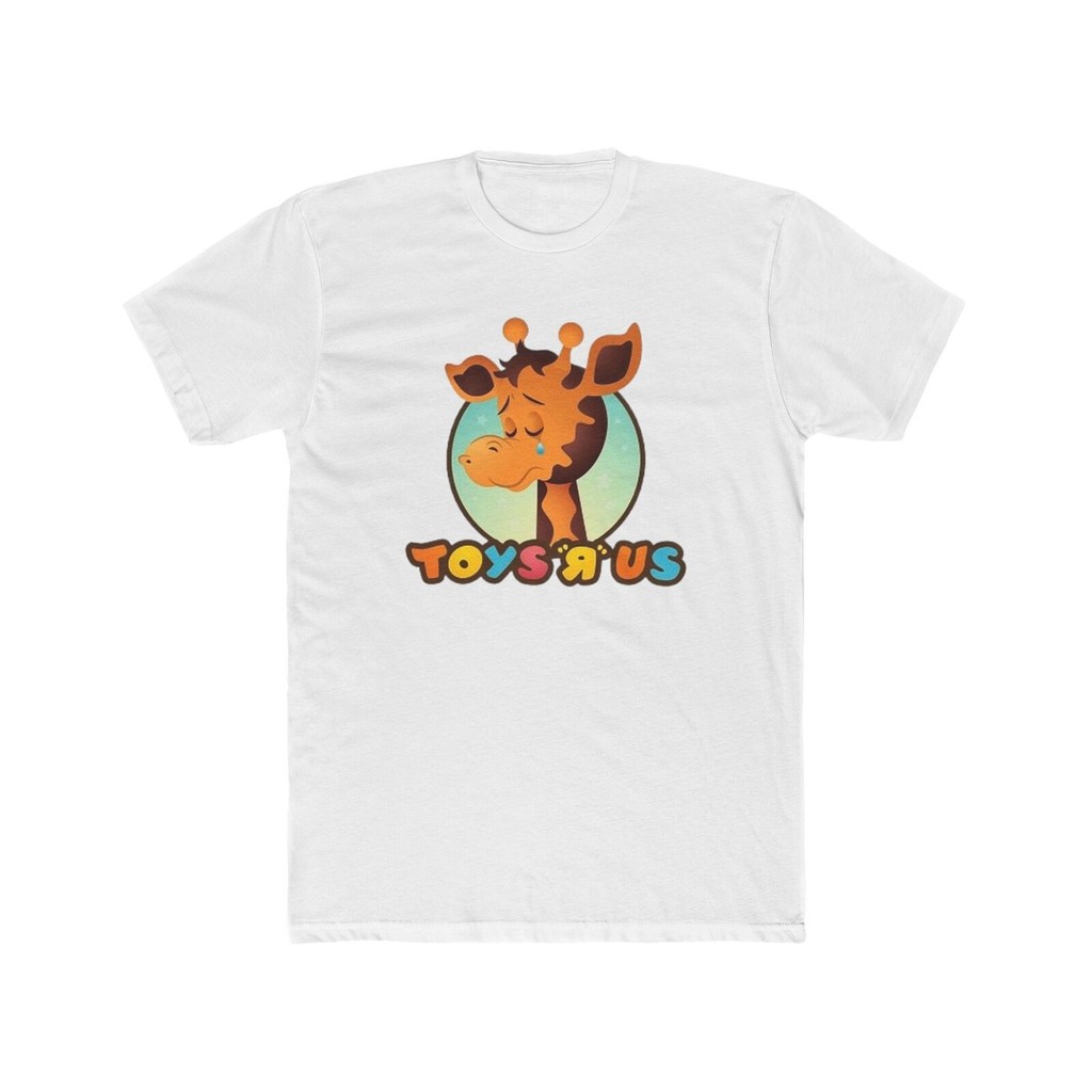 Toys R Us เสื้อยืด Vintage Retro 90S Graphic Mens Cotton Crew Tee