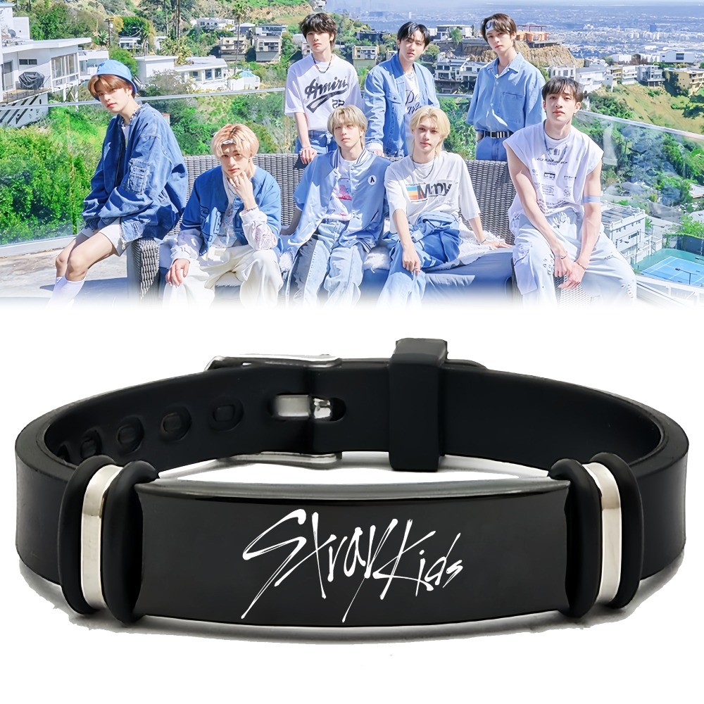 Stray เด็กสร้อยข้อมือเกาหลี JYP ผสม Bang Chan Chang Bin Han Ji Sung แฟชั่นผู้ชายผู้หญิงคอสเพลย์อุปกร