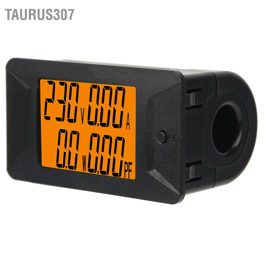 Taurus307 PZEM-028 AC ดิจิตอลมิเตอร์โวลต์มิเตอร์แอมป์มิเตอร์ 0 ~ 100A/400V Power Factor Meter AC110-