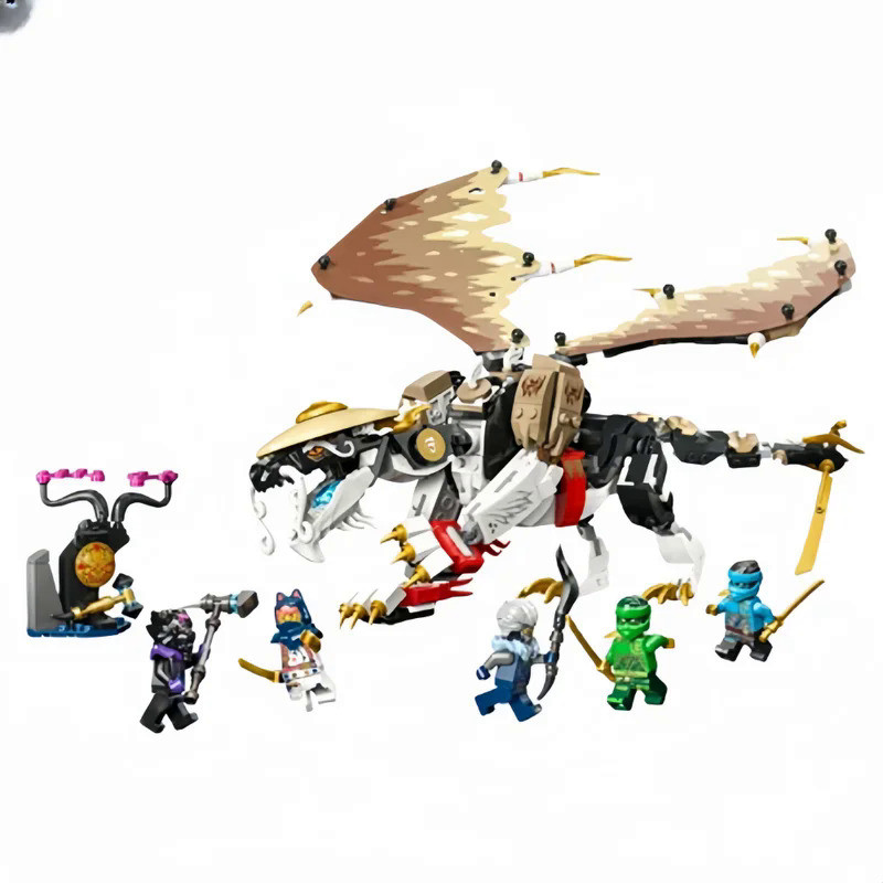 532Pcs Egalt The Master Dragon 71809 Building Blocks Adults Bricks Children Toys for Kids Birthday C