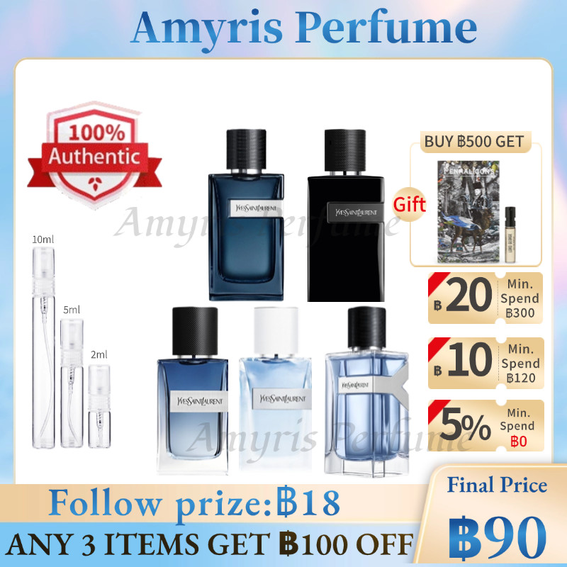 [ พร้อมส่ง] แท้จริง % Y EDP Intense | Y EDT | Y | Y Le Parfum | Y Eau Fraiche 2ml 5ml 10ml น้ําหอม