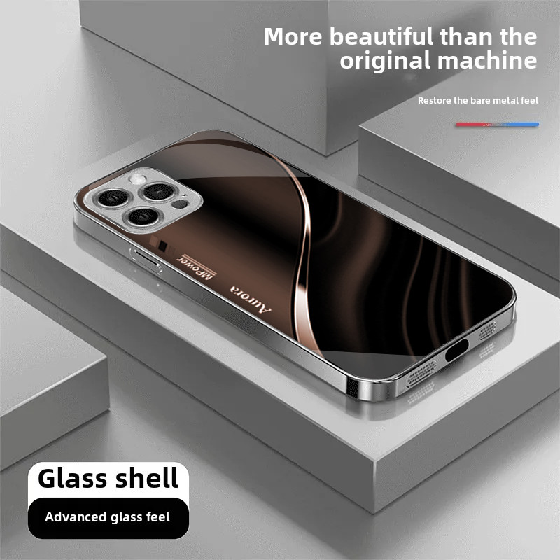 ออกแบบรูปแบบธุรกิจ suita สําหรับ iPhone16,16plus,16pro,16promax,สําหรับ iPhone 15,15Plus,15Pro,15ProMax 14 13 เปลือกกระจกชุบไฟฟ้าโดยเฉพาะ, Anti-Fouling, ทันสมัยและอินเทรนด์