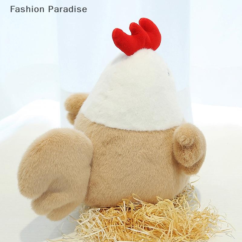 [chenyoubing] ตุ๊กตาไก่น่ารักของเล่นเด็กสัตว์ Hen ตุ๊กตาตุ๊กตาของขวัญวันเกิด Boutique - รูปที่ 3