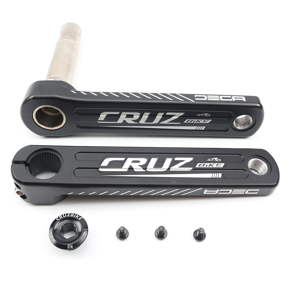 Cruzbike Road Bike Crank Arm ใช้งานร่วมกับ Sram GXP 155/160/165/170/172/175 มม.Hollow Crank