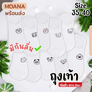 พร้อมส่ง : ถุงเท้า ข้อสั้นข้อต่ำ รวมกว่า 20 แบบ เซ็ท 5 คู่ มีกันลื่น ลายน่ารัก เนื้อผ้านุ่ม