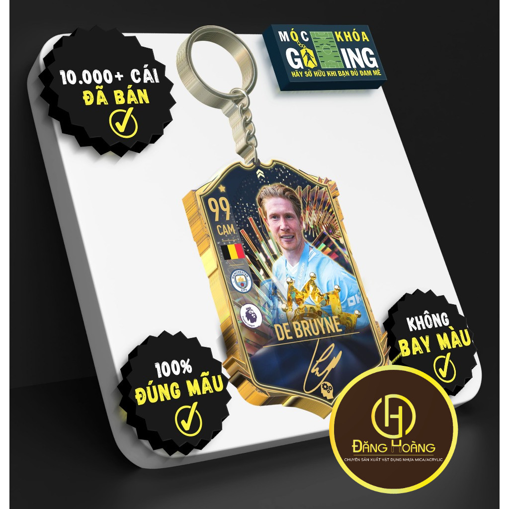 พวงกุญแจ Kevin De Bruyne - พวงกุญแจ -DH