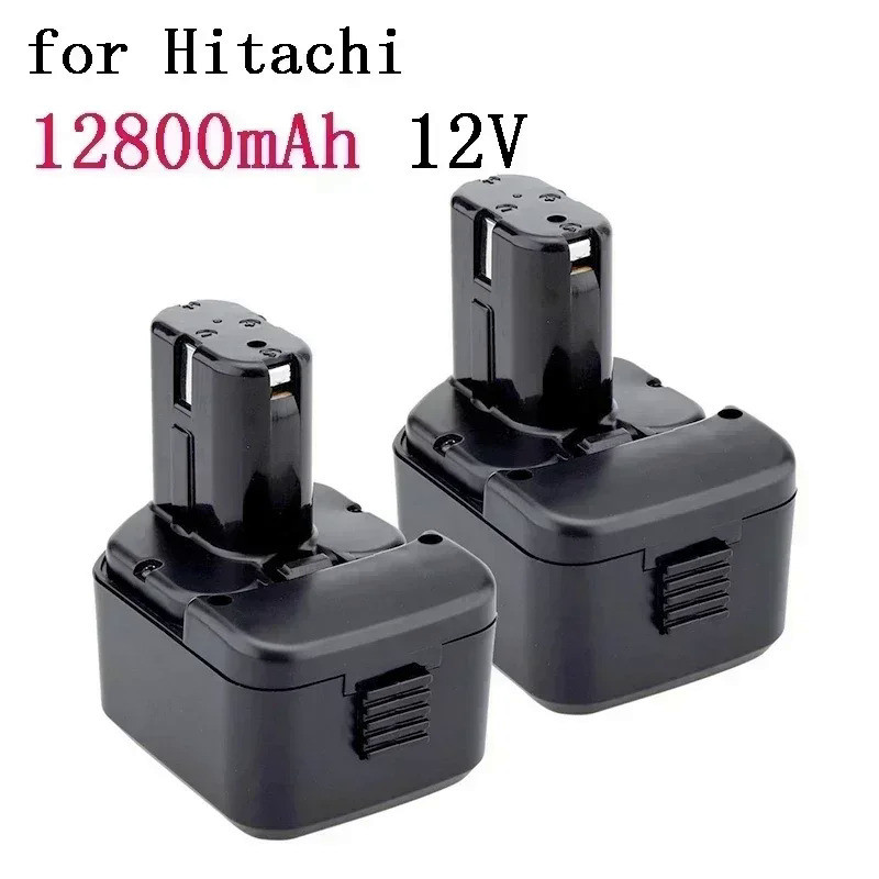 New 12V battery 12800mAh 12V rechargeble Battery for Hitachi EB1214S 12V EB1220BL EB1212S WR12DMR CD