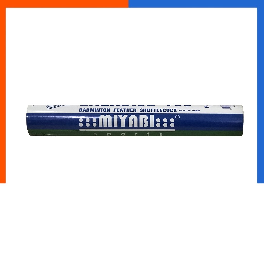ลูกแบด ลูกขนไก่ MIYABI มิยาบิ สปอร์ต แพค 6ลูก/12ลูก ใช้ดี หายาก ลูกแบดมินตัน ลูกแบต จุกยาง US.Statio