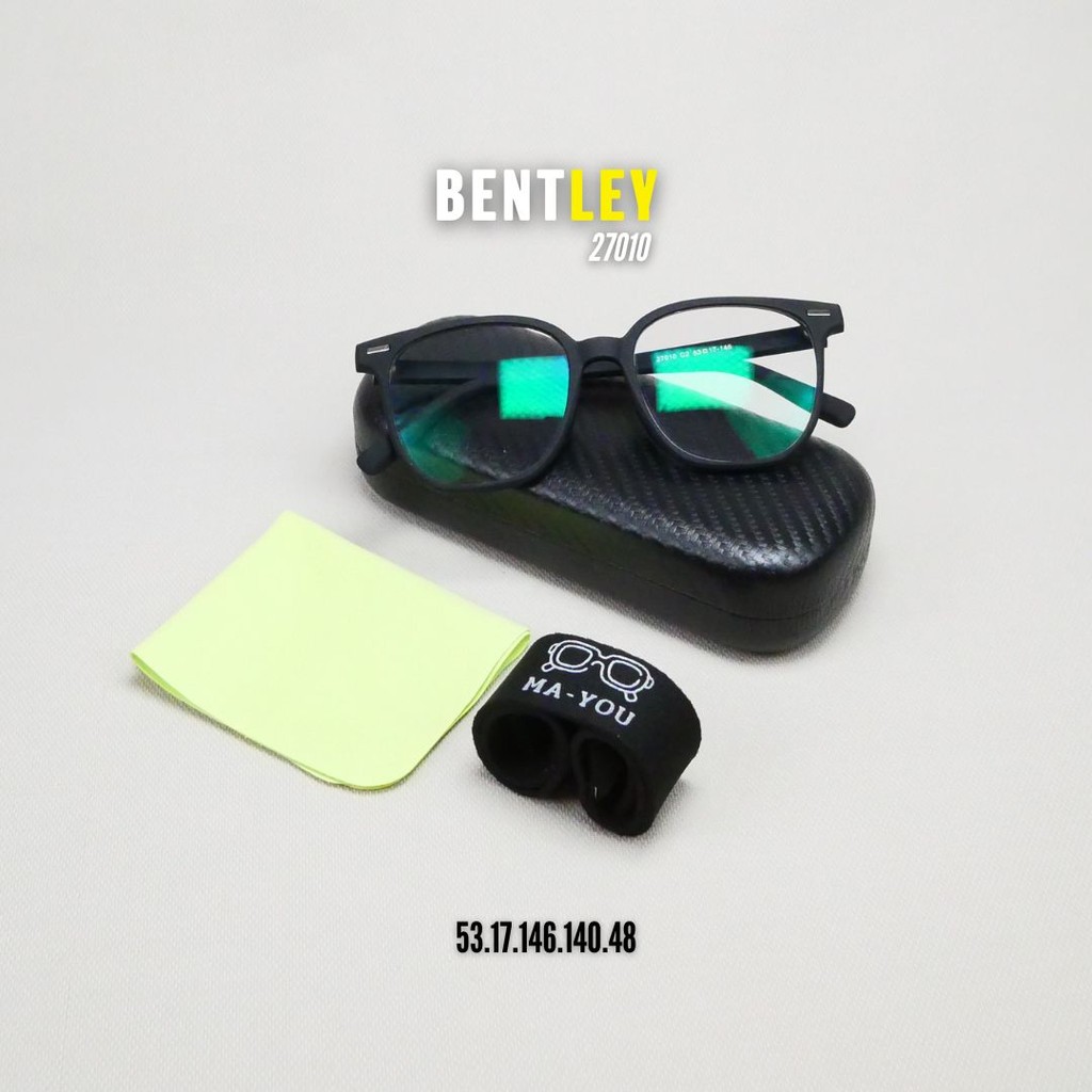แว่นตาสายตายาว เลนส์ 2ชั้นออโต้ รุ่น Bentley เบนท์ลี่ย์ 27010 ในร่มเลนส์ใสออกแดดเปลี่ยนสีเทาดำ