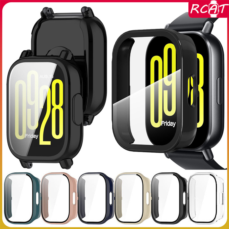 เคสพีซีแบบแข็งกระจกนิรภัยสำหรับ for Redmi Watch 5 Active ฝาครอบป้องกันหน้าจอสำหรับ for Xiaomi Smart Redmi Watch 5 Lite