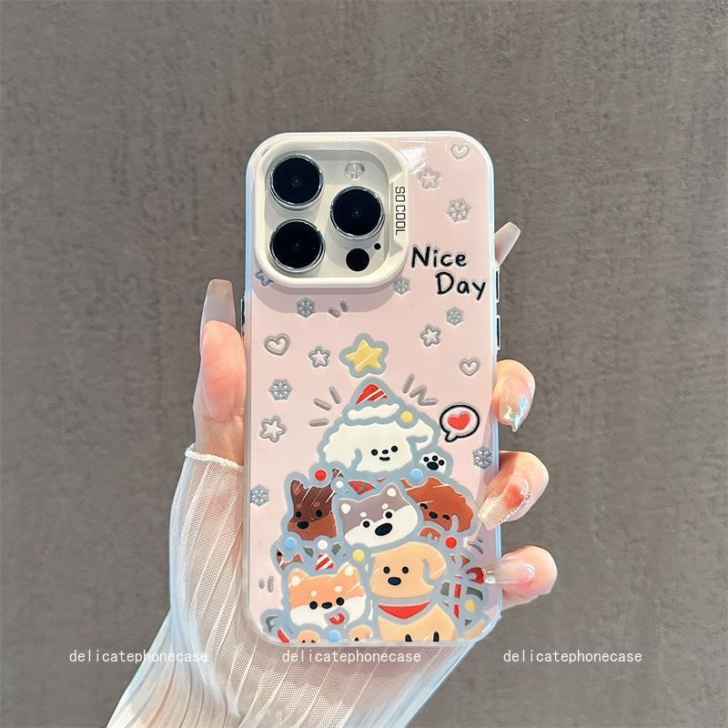เข้ากันได้กับ iPhone 16 Plus iPhone 15 Pro Max iPhone 13 14 iPhone 11 Pro เคสโทรศัพท์น่ารัก RLTH1140CYK&1141