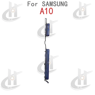 สําหรับ Samsung Galaxy A10 A105 ปุ่มด้านข้างปรับระดับเสียงปุ่ม Flex Cable Keys ปุ่มปิดระดับเสียงขึ้นลงด้านข้าง อะไหล่ทดแทน