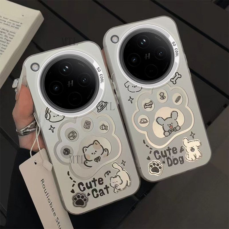 สําหรับ OPPO Find X8 กรณี OPPO Find X8 Pro สีเงินเคสโทรศัพท์การ์ตูนสี Silver Hard Shell Anti-Fall น่ารักรุ่นสําหรับคู่ชายและหญิง