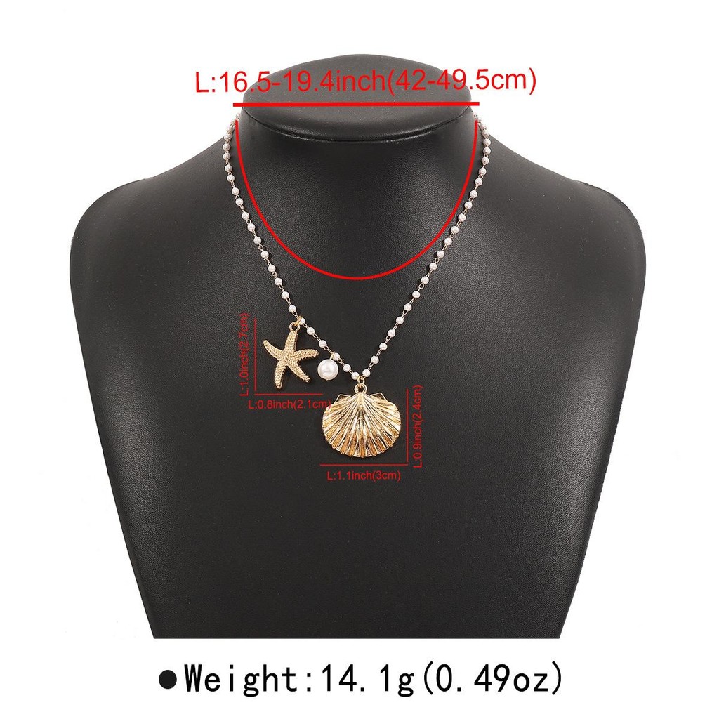 BikiniSexy 🌞🌞 สร้อยคอเปลือกหอย สร้อยคอลูกปัด ปลาดาว ราคาถูก ส่งไวจากไทย - รูปที่ 5