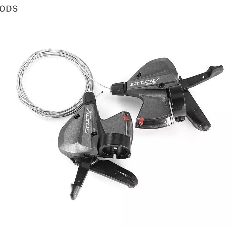 ODS M370 ชุดคันเกียร์ซ้ายขวา 3x9Speed Bike Shifter Shift w/Inner Cable OD