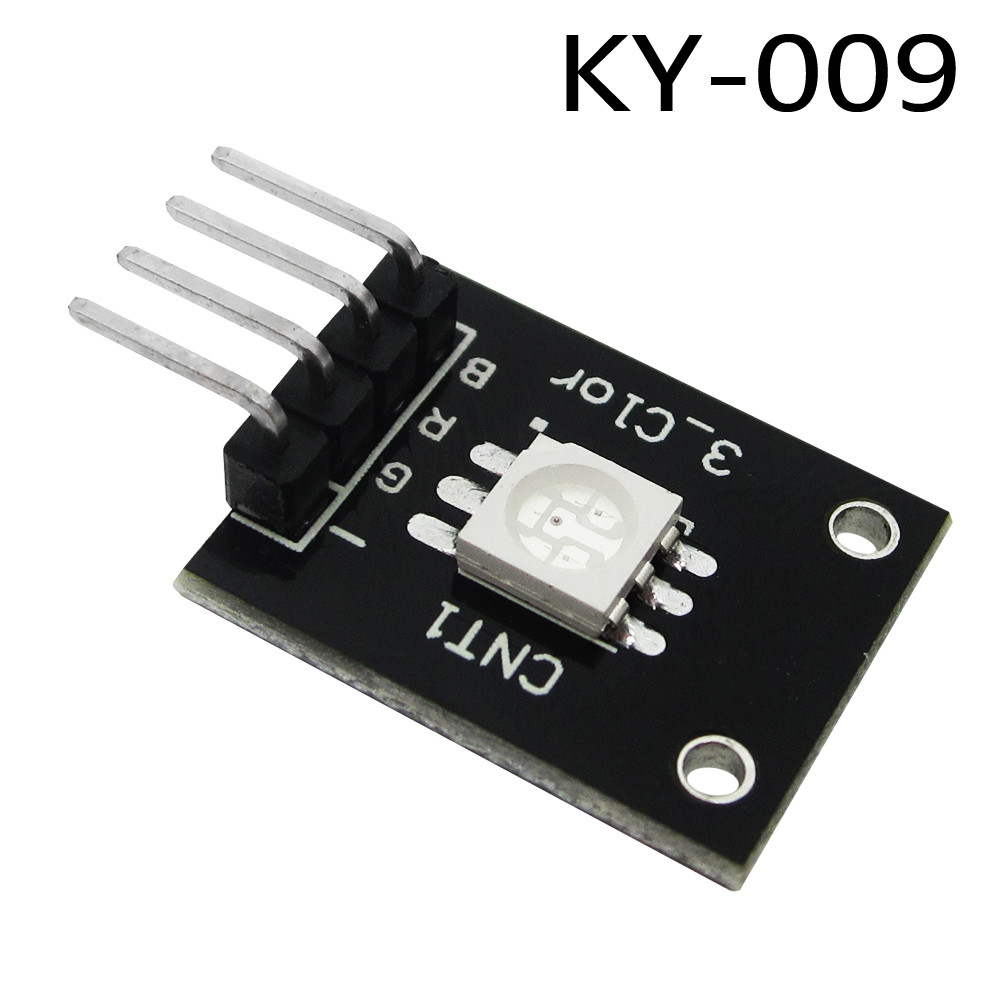 1/5 ชิ้น KY-009 3 สีสี LED smd โมดูล controllable ไฟที่มีสีสันที่ใช้งานได้