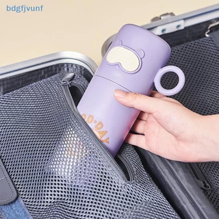 BDGF Creative Little Raccoon ล้างถ้วย Home Travel กล่องแปรงสีฟันแบบพกพาน่ารักแว่นตาหมีแปรงสีฟันกล่อง TH