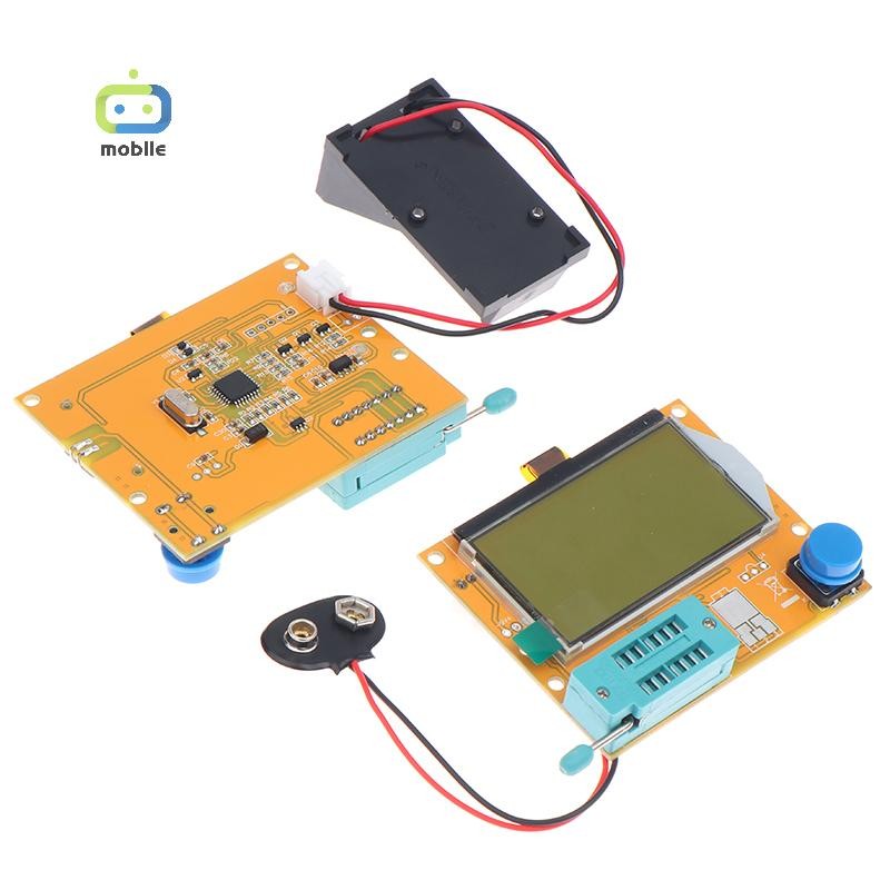 [maygood] LCR-T4 เครื่องทดสอบทรานซิสเตอร์มัลติฟังก์ชั่น ESR Instrument เครื่องทดสอบทรานซิสเตอร์ตัวเก็บประจุ Resistor Diode Triode Thyrtor Tester {TH}