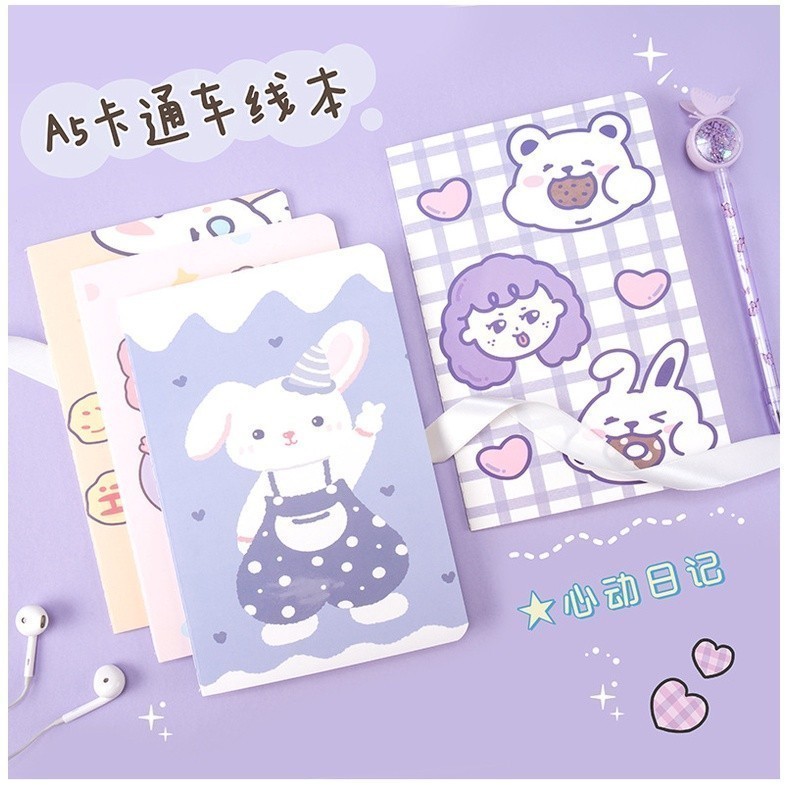 สมุดโน๊ตขนาดเล็กลาย S&F Motif 999