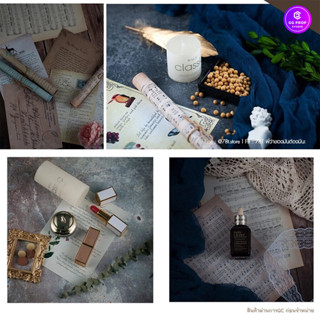 กระดาษโน๊ตวินเทจ พร็อพถ่ายรูปสินค้า อาหาร เครื่องดื่ม ขนม เค…