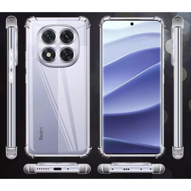 เคสใส สำหรับ Redmi 4G/5G Note13 Note12 Note11 Note10 Note9 Note8 Note7 14C A5 A3 A2Plus A1 13C 12C 1