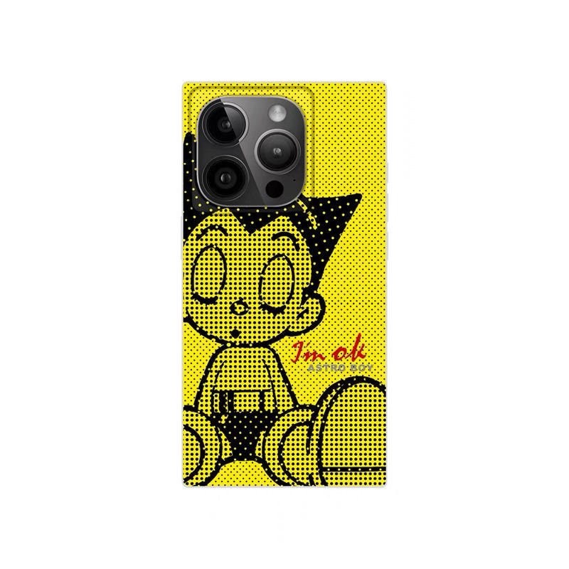 เคสโทรศัพท์ที่เข้ากันได้กับ iPhone เคสสี่เหลี่ยม Astro Boy 16/15 Pro Max/14 ใหม่ 13/12/11 Pro Niche XS Max/XR สร้างสรรค์ 7/8 Plus กันกระแทก เคสป้องกันขนาดใหญ่แบบเต็ม LLN1
