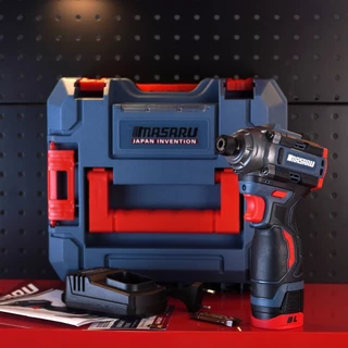 MASARU ไขควงกระแทกไร้สาย รุ่น SCDI-185 Brushless ปรับแรงบิดได้ 3 ระดับ สว่านเจาะ ขันน็อต ทนงานหนัก