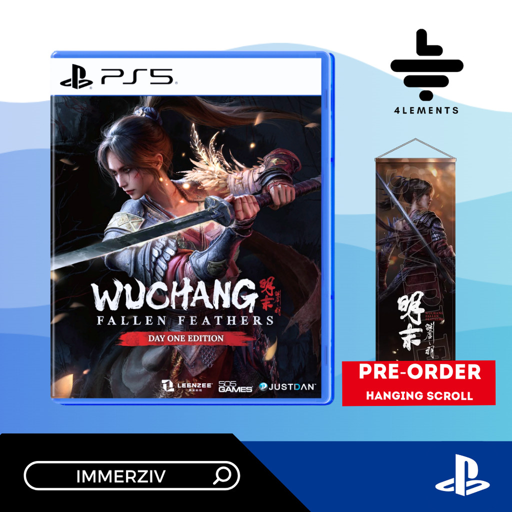 (PRE-ORDER 24-07-2025) PS5 WUCHANG FALLEN FEATHERS - DAY 1 EDITION (R3/ASIA) (GAME) (ENG)