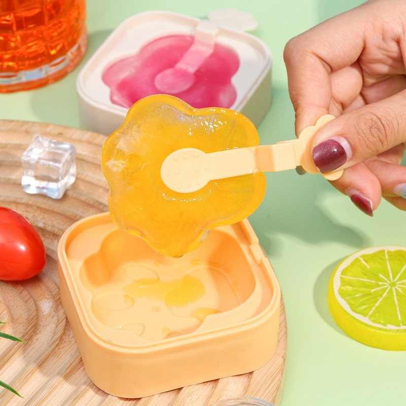 1/3 ชิ้นคุณภาพสูงทนทาน PP ซิลิโคนไอศกรีมโฮมเมด Mould Cat Claw สไตล์เด็ก Popsicle ทําแม่พิมพ์ - รูปที่ 6