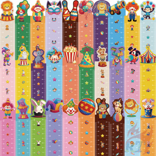 30 ชิ้น/เซ็ต ※ Clown Circus ไม้บรรทัดบุ๊คมาร์ค ※ หนังสือแฟชั…