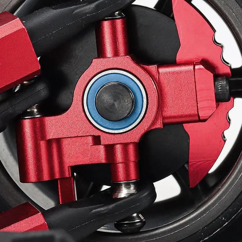 ชิ้นส่วนอัพเกรดโลหะ บล็อกพวงมาลัย แขนช่วงล่าง เพลาขับ ดิสก์เบรก สำหรับ TRAXXAS 1/10 4-TEC อุปกรณ์เสริมฟอร์ดมัสแตง ราคา ถูกที่สุด ดีลบีเคเค แกลเลอรีภาพที่ 8