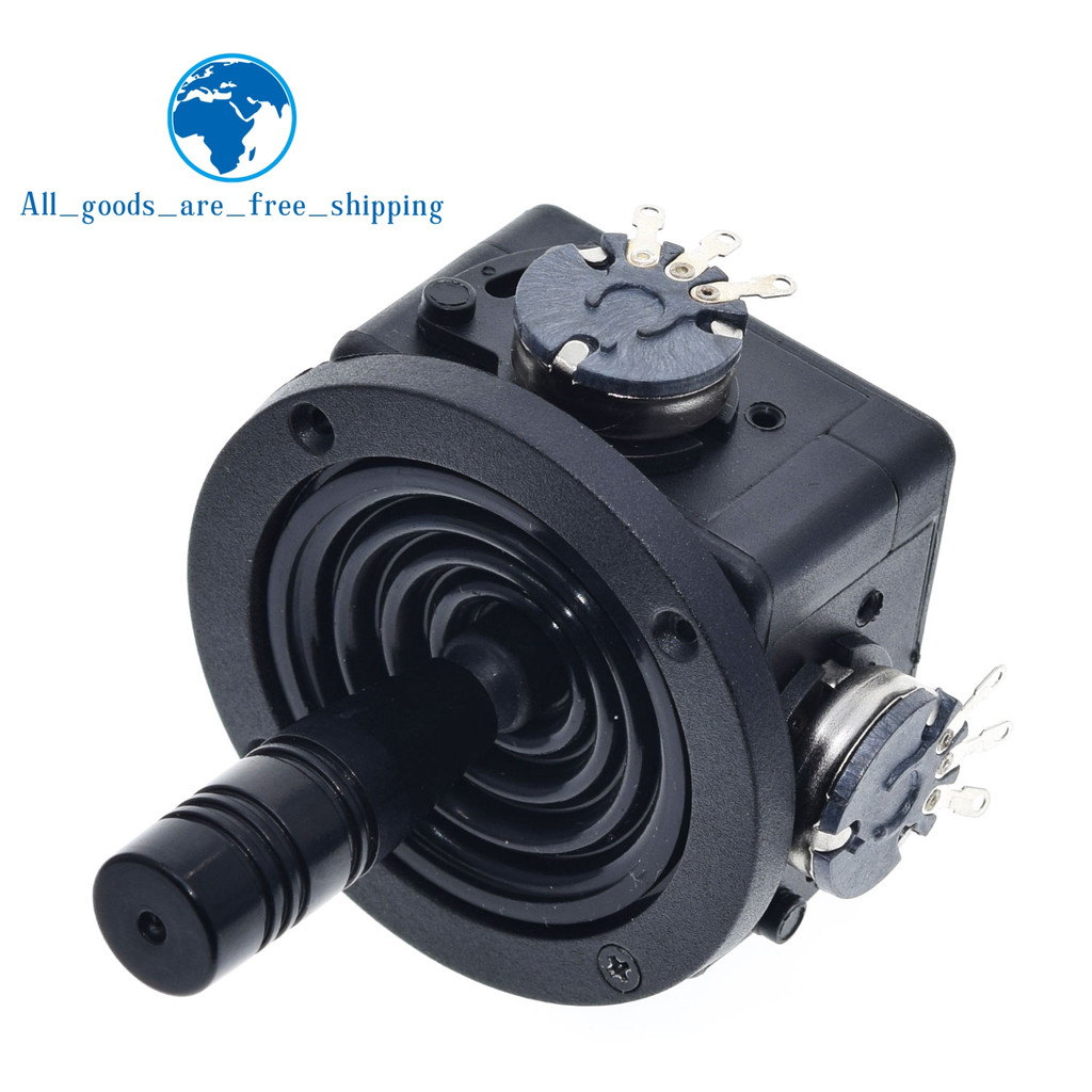JH-D202X-R2/R4 5K จอยสติ๊กไฟฟ้า Potentiometer 2 แกน 2D Monitor คีย์บอร์ด Ball Joyrode Controller สําหรับการถ่ายภาพฟิล์มเครื่องมือ