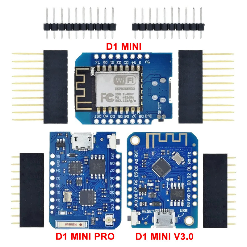 D1 Mini ESP8266 ESP-12 ESP-12F CH340G V2 USB WeMos D1 Mini WIFI Board D1 Mini NodeMCU Lua IOT Board 