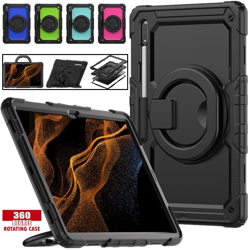 SAMSUNG สําหรับSamsung Galaxy Tab S7 + S7 FE S8 + S9 + S10+ S9 FE + 12.4 นิ้วX800 X810 X820 X610 X61