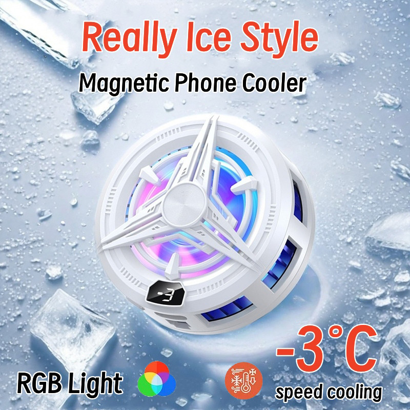 New Ice Style Phone Cooler สําหรับเล่นเกม Semiconductor Cooler ที่มีประสิทธิภาพ Cooler สําหรับโทรศัพ