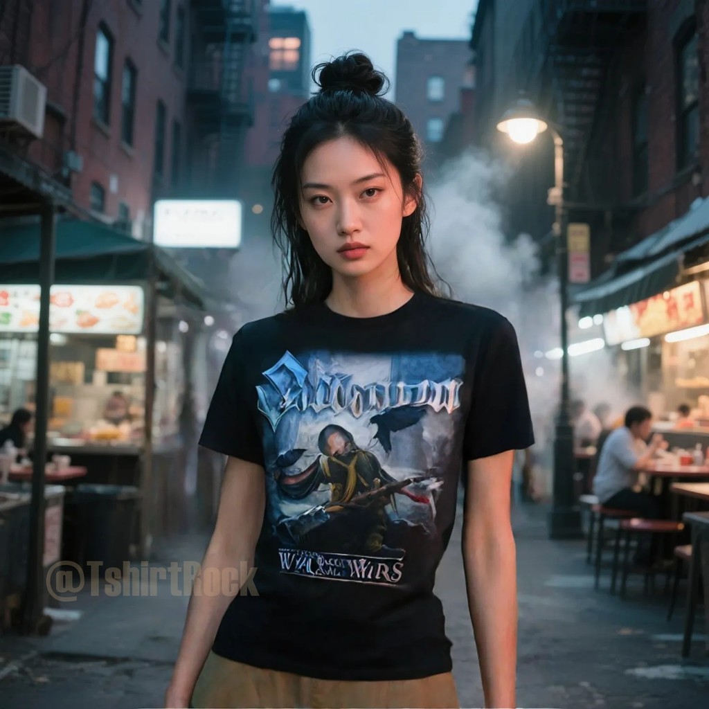 เสื้อวง Sabaton ซาบาทอน อัลบั้ม The War to End All Wars ปี2022 เท่สายฝอแฟชั่นหญิง🔥SPX1960
