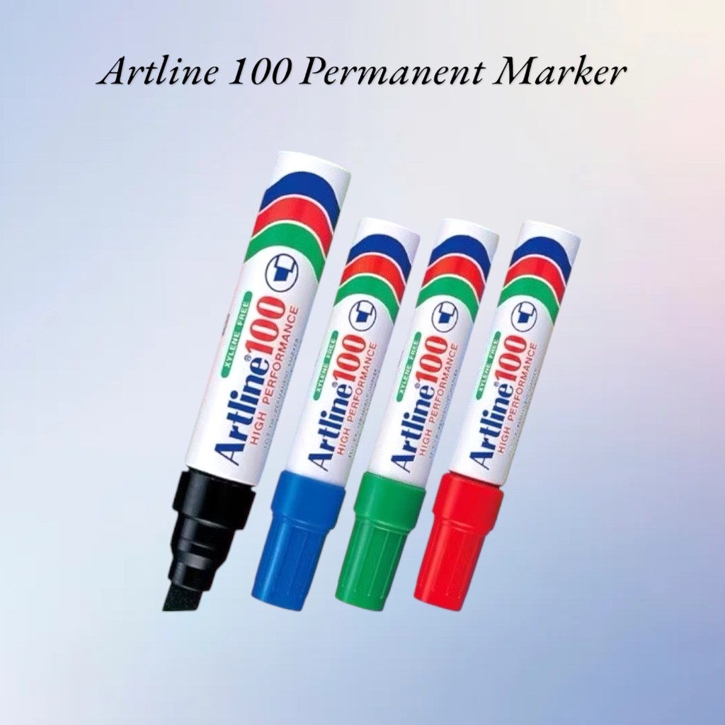 ปากกามาร์กเกอร์ถาวร Artline 100 (EK-100)