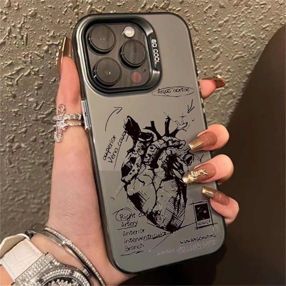 IMD เคสไอโฟนชุบไฟฟ้า 15 for iPhone 16 pro max 11 13 12 14 pro เคสไอโฟน11 pro max ปกป้องเปลือกแข็งแบบเต็มตัวแบบกันกระแทก