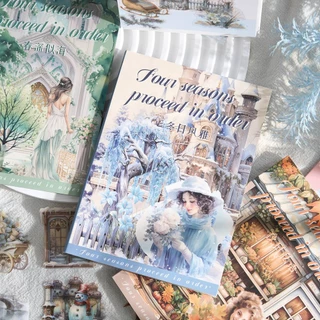 20sheepts PET สติกเกอร์ Season Series PET สติกเกอร์ตกแต่งไดอารี่สาว Scrapbooking วัสดุตกแต่งอัลบั้มเครื่องเขียนสติกเกอร์
