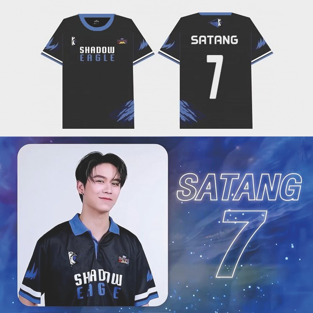 พร้อมสต็อกGmmtv Starlympic ฟุตซอล shadow eagle เสื้อกีฬา