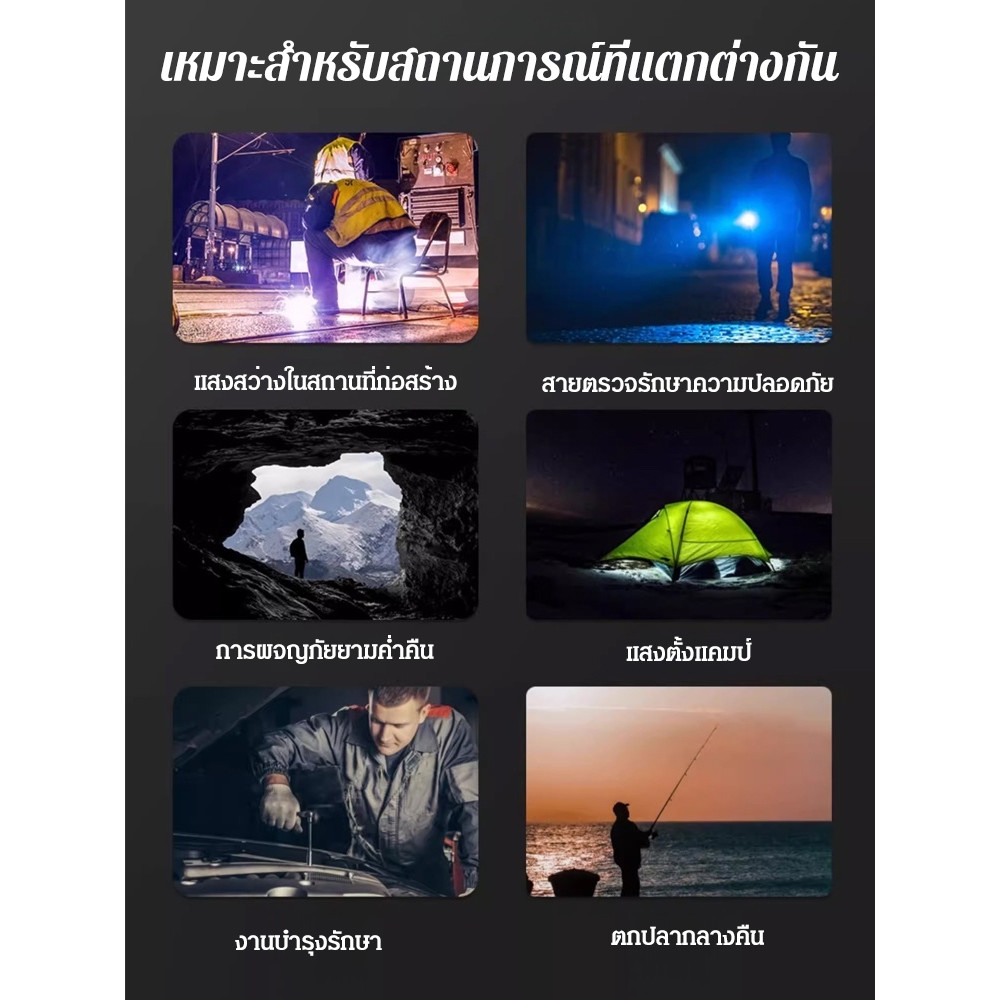 Outdoor Lighting Tools Multifunctional Carrying Lamp