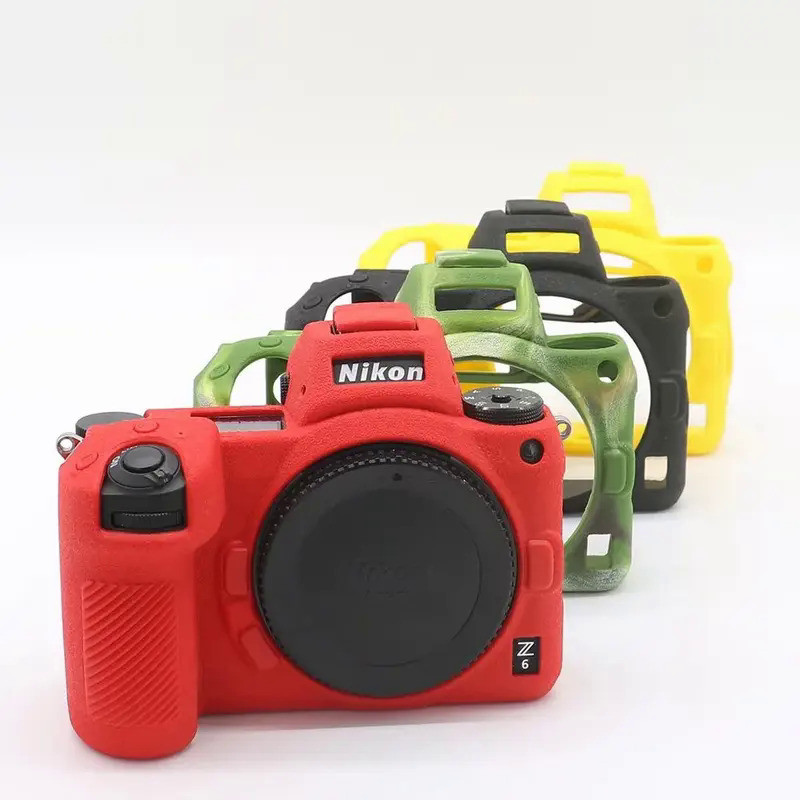Soft Silicone Rubber Armor Camera Body Case For Nikon Z50 Z5 Z6 Z7 Z6II Z7II D600 D610 D750 Protecti