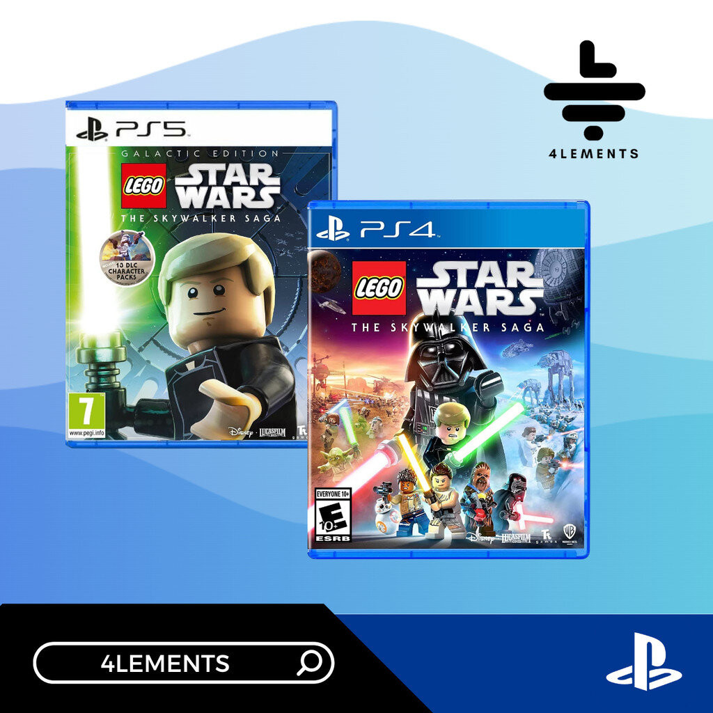(พร้อมส่ง) PS4 PS5 LEGO STAR WARS: THE SKYWALKER SAGA (GAME) (ENG)