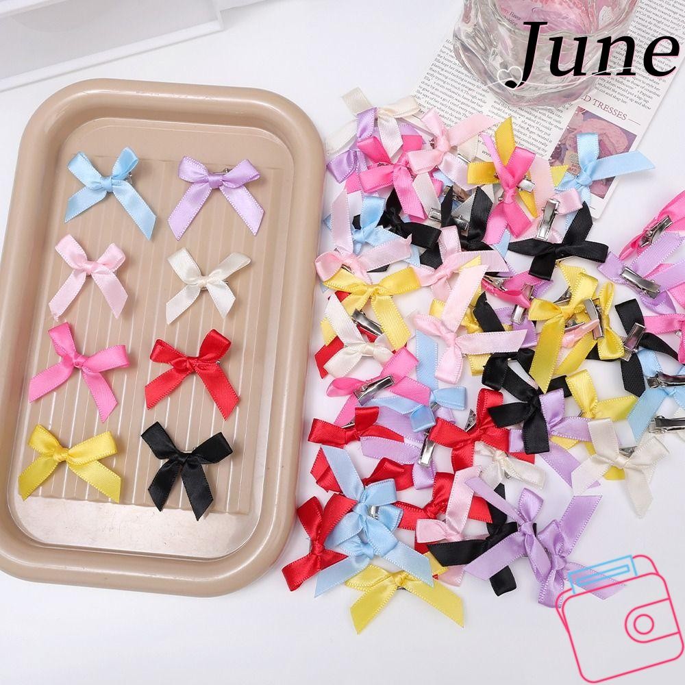June 1PC Bow Hairpin,หวานอุปกรณ์เสริมผมBowknotคลิปผม,น่ารักFairy Headwear Miniริบบิ้นBretteสาว