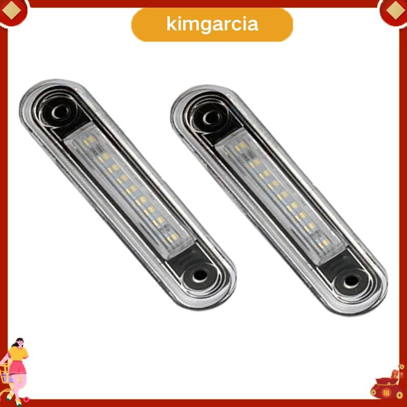 kimgarcia Car A1248200256 ไฟท้ายด้านหลังป้ายทะเบียน LED สําหรับ E-Class W124 W202 124800256 ก1288200