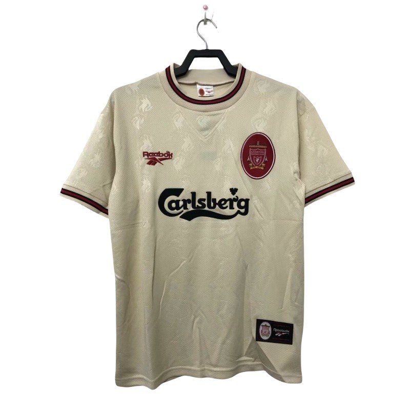 Retro Edition 1996/97 Liverpool Away Shirt เสื้อฟุตบอลและเสื้อสําหรับ S-4XL,สามารถเพิ่มชื่อและหมายเลขของคุณได้