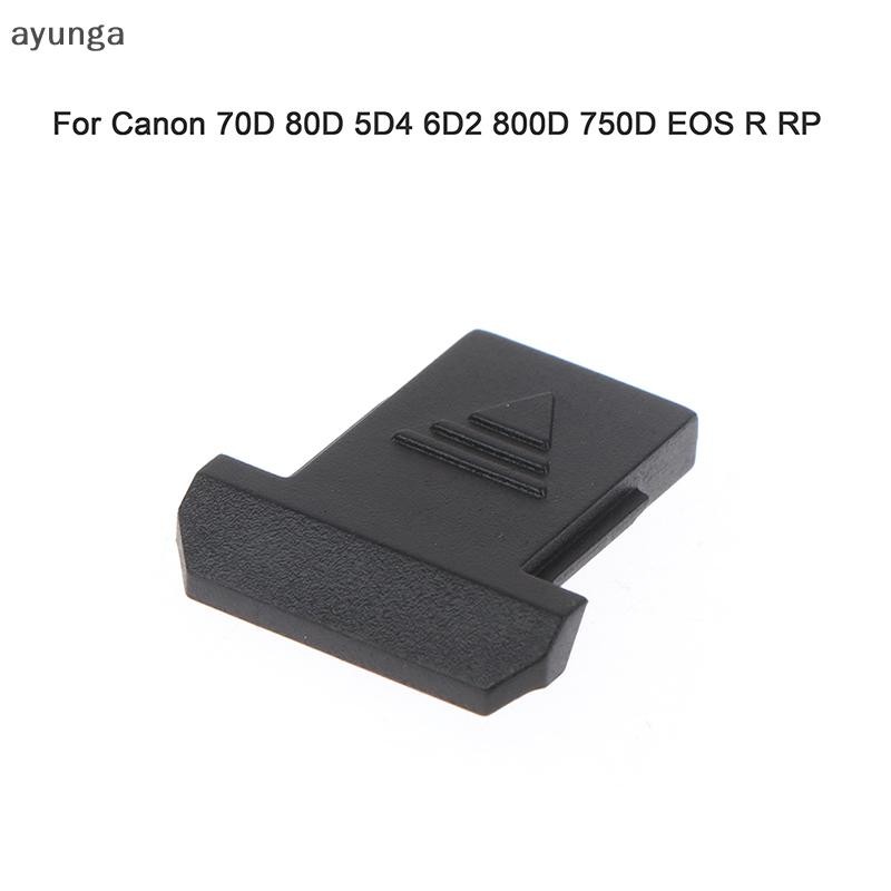 [ใหม่] Canon Hot Shoe Protection Cover สําหรับกล้อง 70D 80D 5D4 6D2 800D 750D EOS R RP [vn]